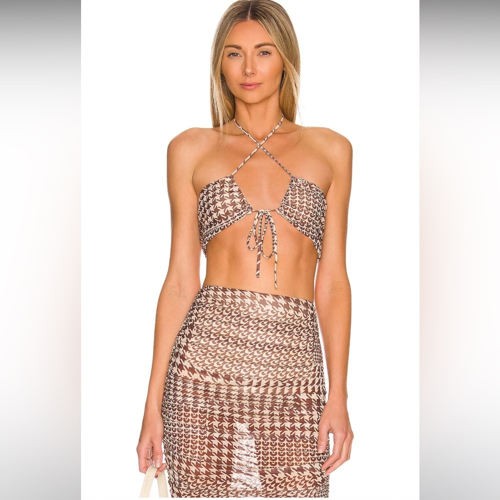 Camila Coelho Kelly Top & Maxi Skirt set